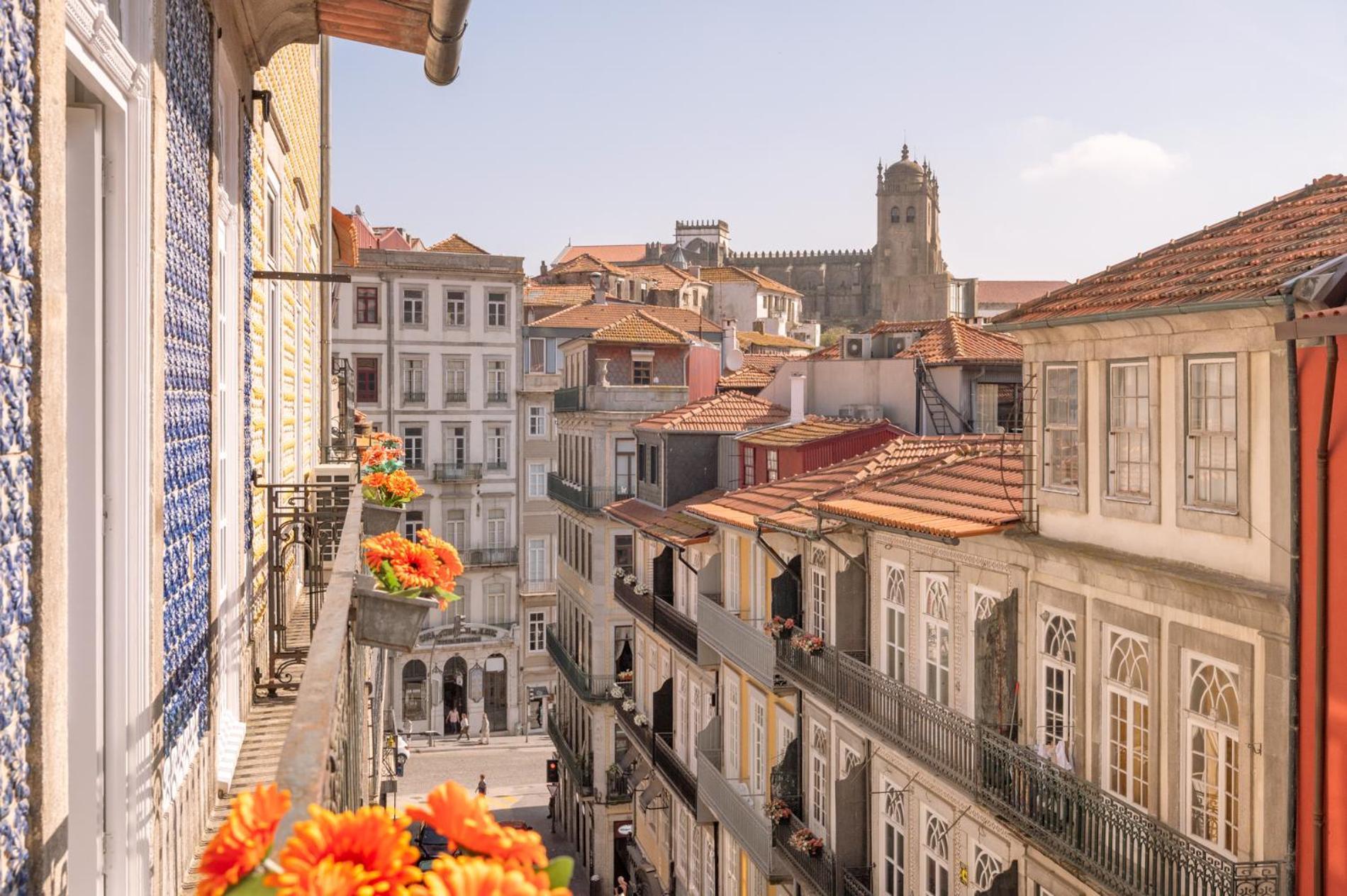 Apartamento Historical Penthouse At Cardosas Block OOporto Exterior foto